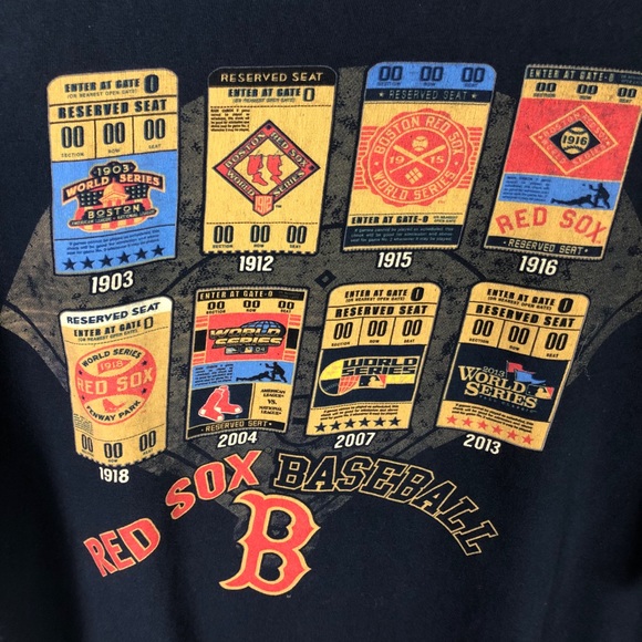 Boston Red Sox Tickets Tee - Picture 4 of 7